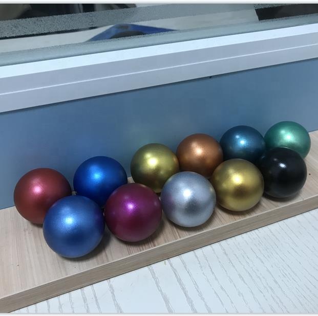 Ss 430 Material Stainless Steel Decoration Spheres With Colors For Christmas Hanging Decoration